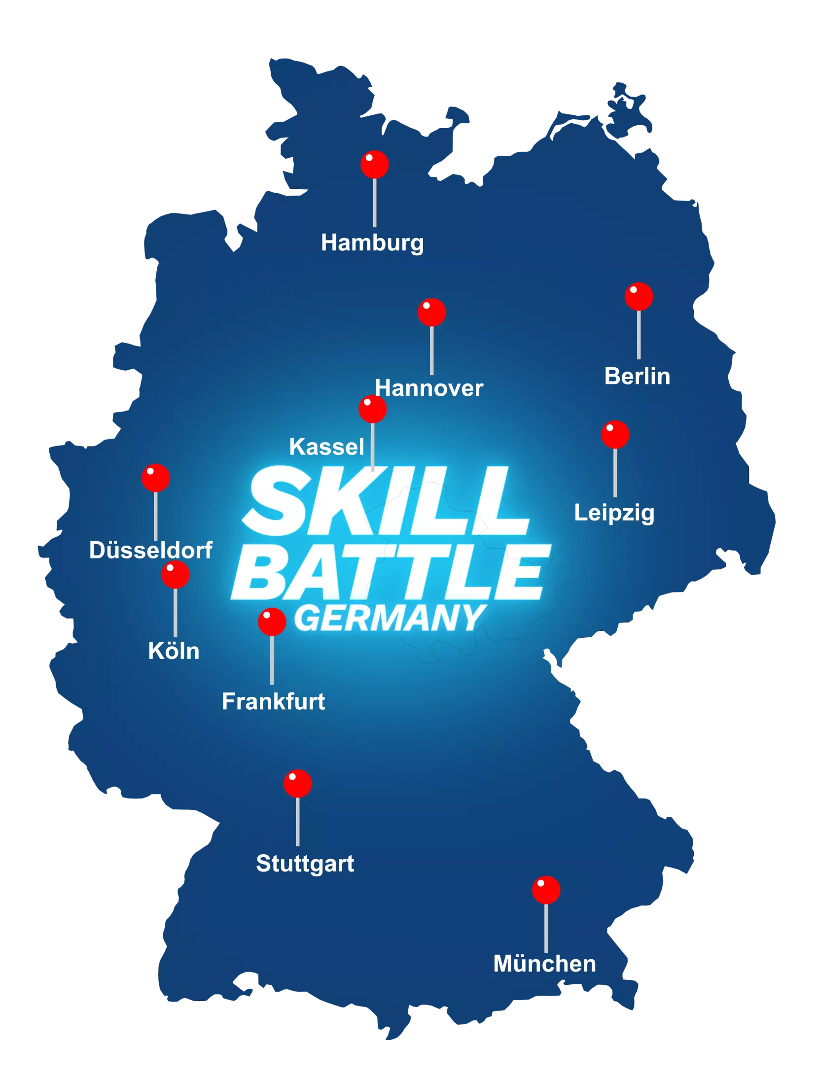 Skill Battle Germany Map
